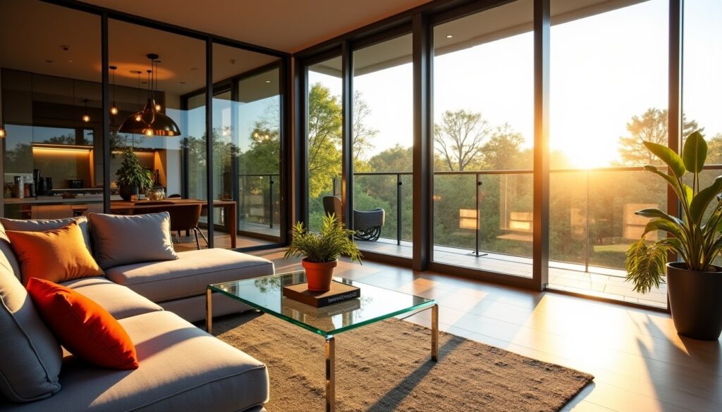 Les secrets pour sublimer votre maison grâce au verre