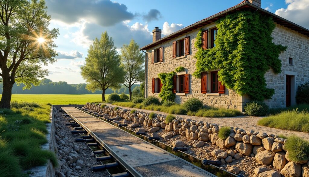 Combien coûte le drainage d'une maison ancienne ?