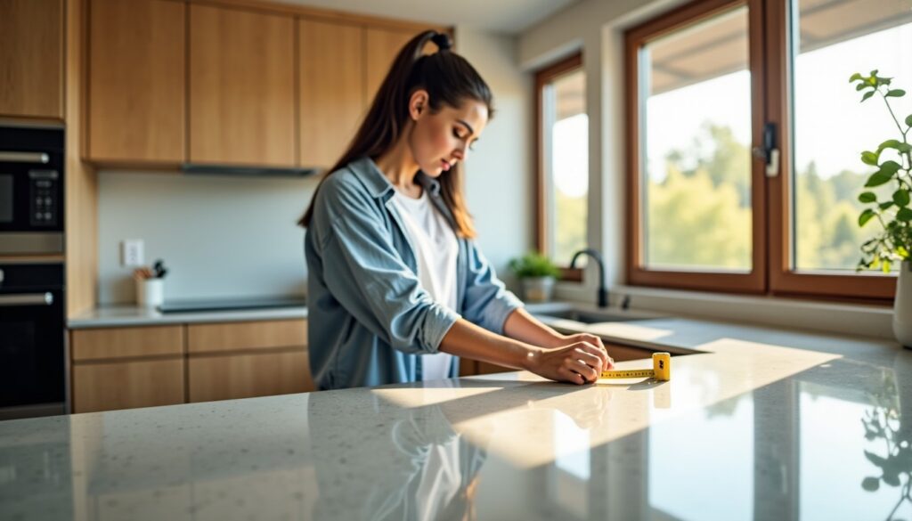 Comment déterminer la hauteur idéale de votre plan de travail en cuisine ?