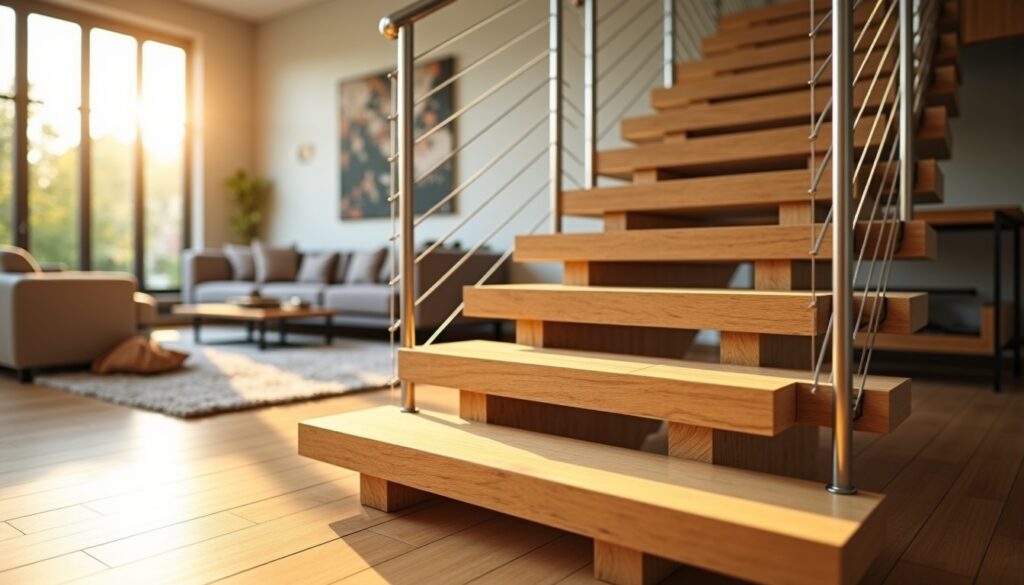 Comment déterminer la hauteur idéale des marches pour un escalier confortable et sécurisé