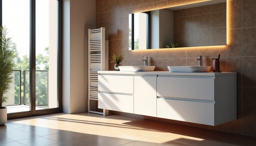 Comment déterminer la hauteur idéale pour votre meuble vasque ?