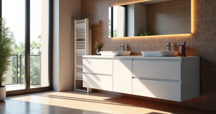 Comment déterminer la hauteur idéale pour votre meuble vasque ?