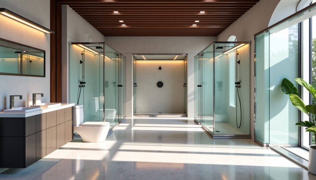 Cabines de douche complètes : guide des meilleures enseignes pour un achat en magasin réussi