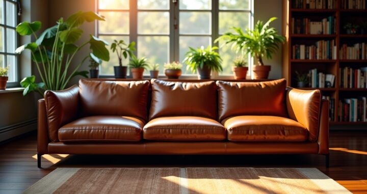 Guide pratique pour redonner vie à votre canapé en cuir