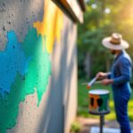 Les meilleures techniques pour peindre efficacement du béton en extérieur