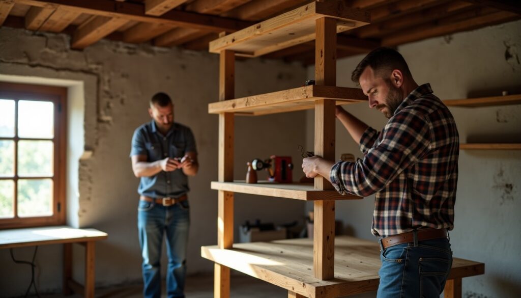 Installer des étagères dans une maison ancienne : astuces pratiques et conseils d'experts pour un résultat parfait