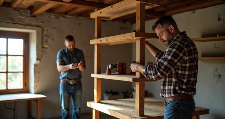 Installer des étagères dans une maison ancienne : astuces pratiques et conseils d'experts pour un résultat parfait